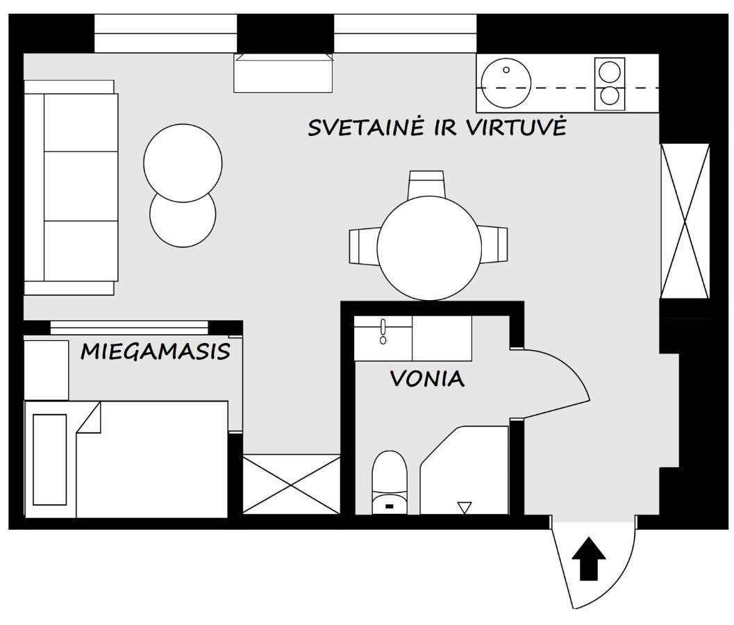 Appartamento M.k. Ciurlionis 7 Vilnius